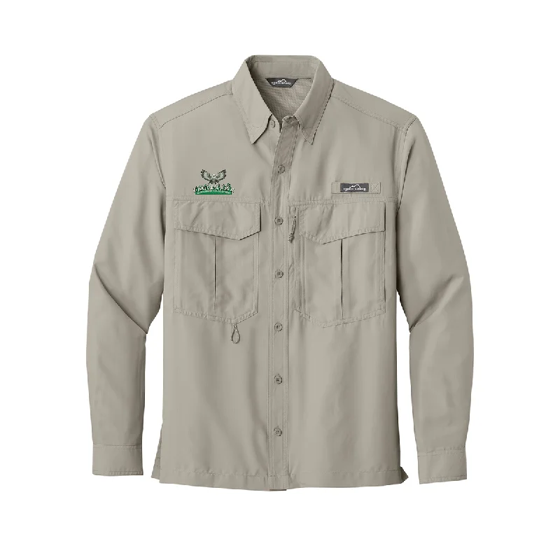 Men's Linen Blend Casual Shirts with Roll - Up Sleeves for a Summer Beach LookEddie Bauer Long Sleeve Performance Fishing Shirt Men's Linen Blend Casual Shirts with Roll - Up Sleeves for a Summer Beach LookEddie Bauer Long Sleeve Performance Fishing Shirt