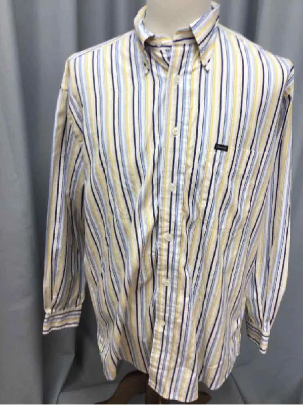 Men's Slim - Fit Printed Floral Casual Shirts in Pastel Colors for a Spring - Inspired VibeSIZE LARGE FACONNABLE Men's SHIRTS Men's Slim - Fit Printed Floral Casual Shirts in Pastel Colors for a Spring - Inspired VibeSIZE LARGE FACONNABLE Men's SHIRTS