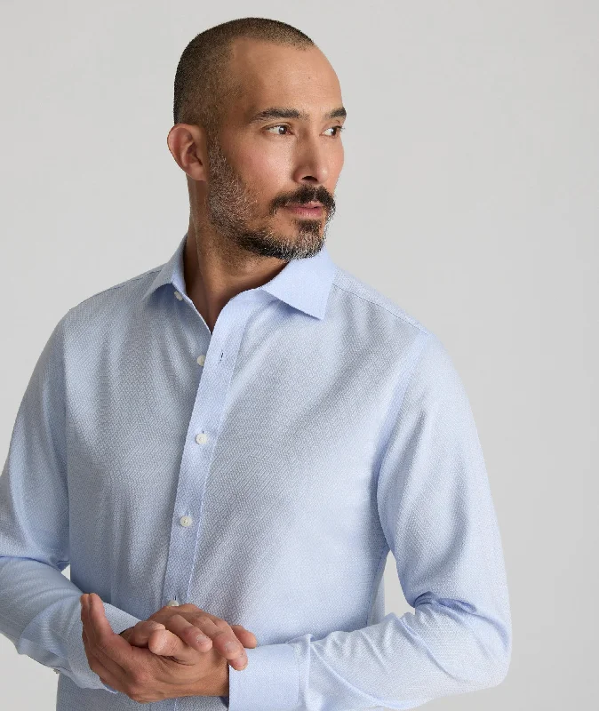 Men's Sustainable Recycled Material Casual Shirts for Eco - Conscious ConsumersWrinkle-Free Richards Shirt