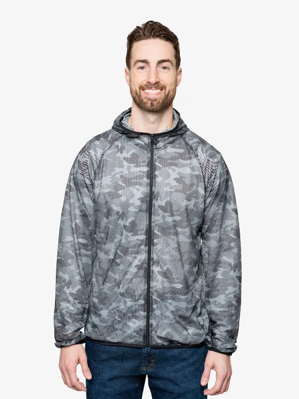 Men's Graphic - Printed Casual Shirts with Pop - Culture References for a Fun and Stylish LookInsect Shield Men's HaloNet Full-Zip Hoodie