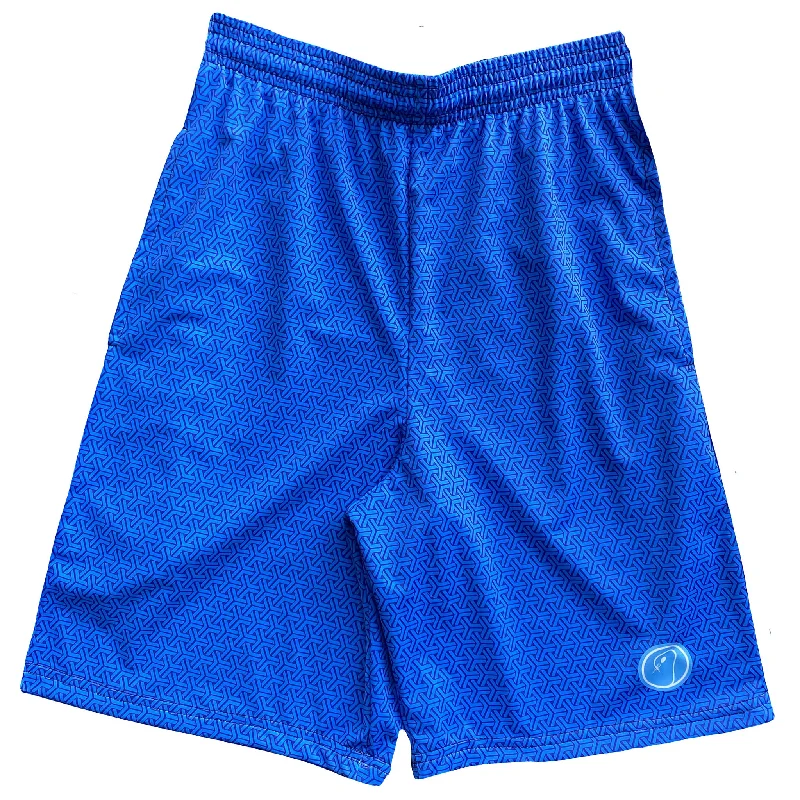 Men's Embroidered Detail Casual Shirts in Beige for a Touch of EleganceMens Graphic Lacrosse Shorts Blue