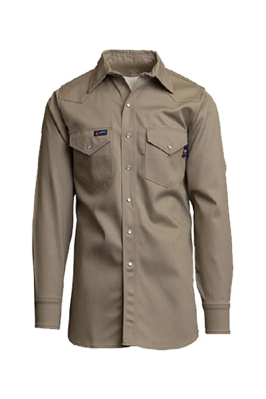 Men's Sustainable Recycled Material Casual Shirts for Eco - Conscious ConsumersFR Welding Shirt | 10oz. 100% Cotton