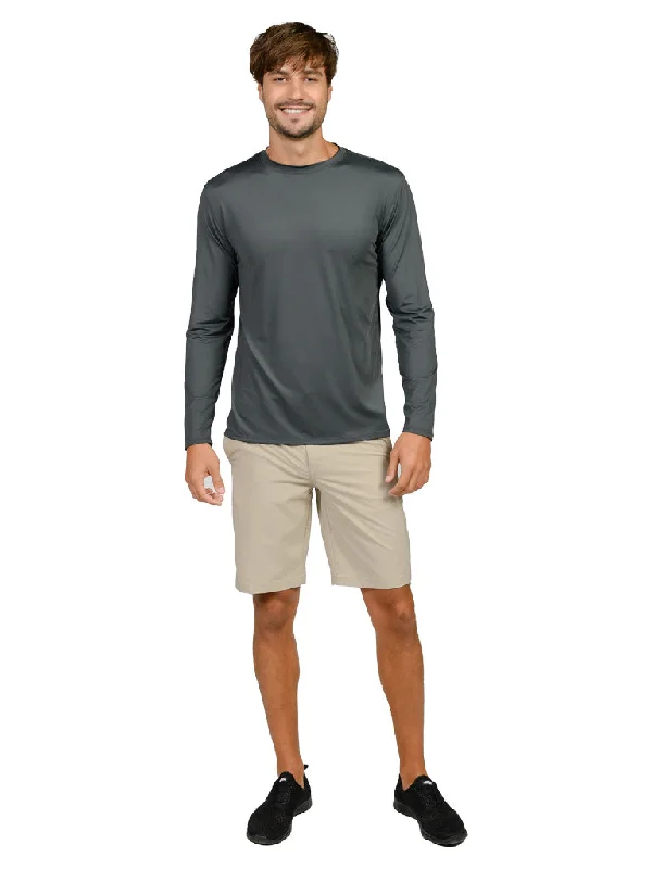 Men's Shearling - Lined Collar Casual Shirts in Brown for a Rustic and Warm AppealMen's Long Sleeve Sun Shirts in many solid colors