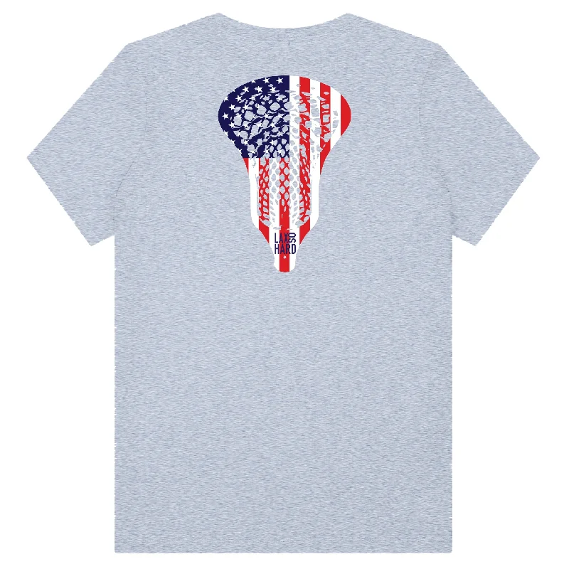 Men's Organic Cotton Casual Shirts with a Soft Handfeel for Everyday ComfortWomen's American Lacrosse T-Shirt