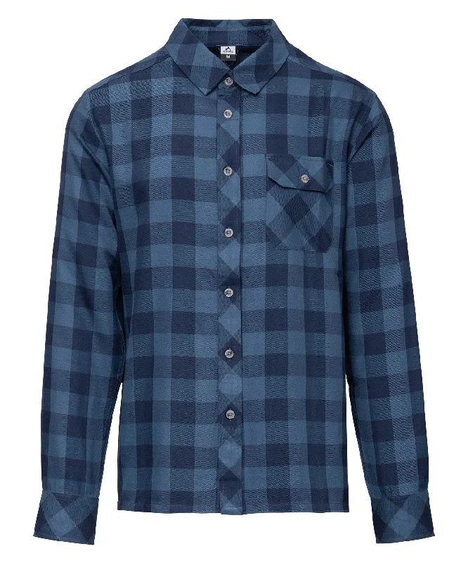 Men's Long - Line Oversized Casual Shirts in Dark Gray for a Relaxed and Modern LookM's Durant Flannel Men's Long - Line Oversized Casual Shirts in Dark Gray for a Relaxed and Modern LookM's Durant Flannel