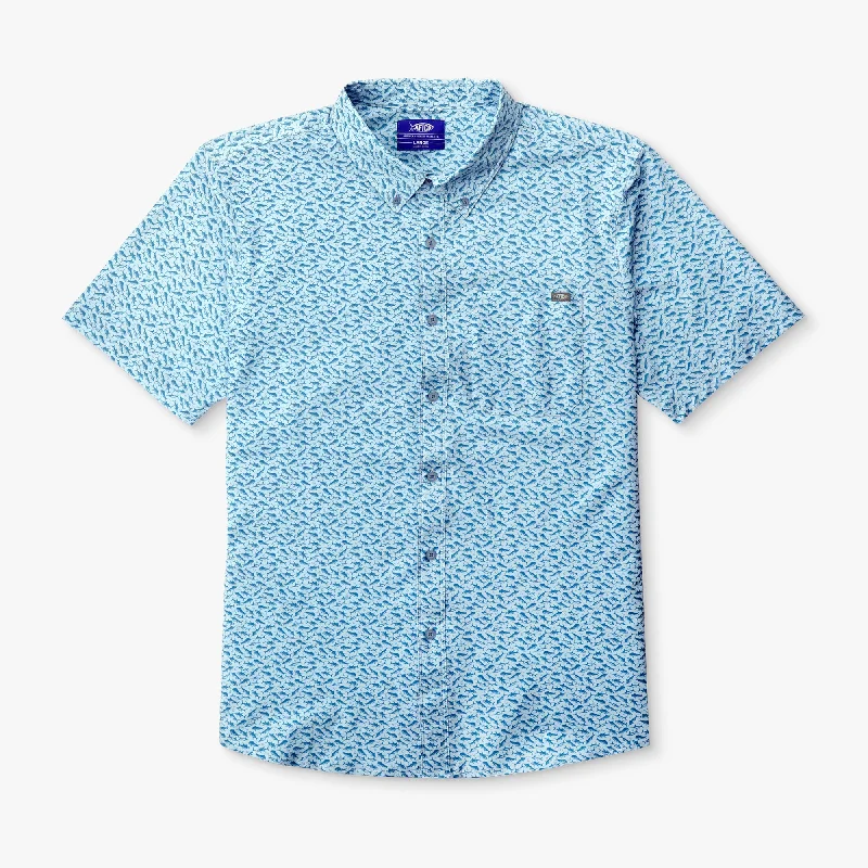 Men's Slim - Fit Printed Floral Casual Shirts in Pastel Colors for a Spring - Inspired VibeBoatbar SS Button Down Shirt | Dusk Men's Slim - Fit Printed Floral Casual Shirts in Pastel Colors for a Spring - Inspired VibeBoatbar SS Button Down Shirt | Dusk