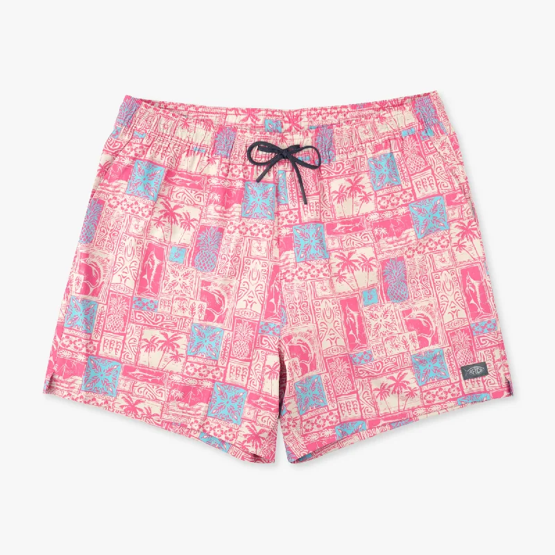 Men's Embroidered Detail Casual Shirts in Beige for a Touch of EleganceStrike Swim Shorts | Flamingo Pink
