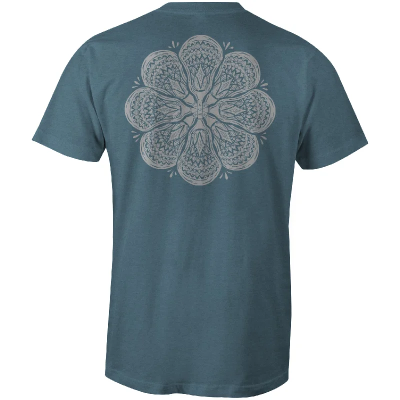 Men's Shearling - Lined Collar Casual Shirts in Brown for a Rustic and Warm AppealWomens Boho Lacrosse T-Shirt - Teal