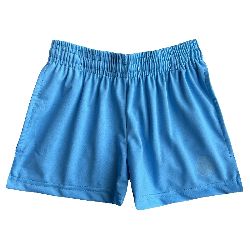 Men's Sustainable Recycled Material Casual Shirts for Eco - Conscious ConsumersGirls Lacrosse Shorts - Blue