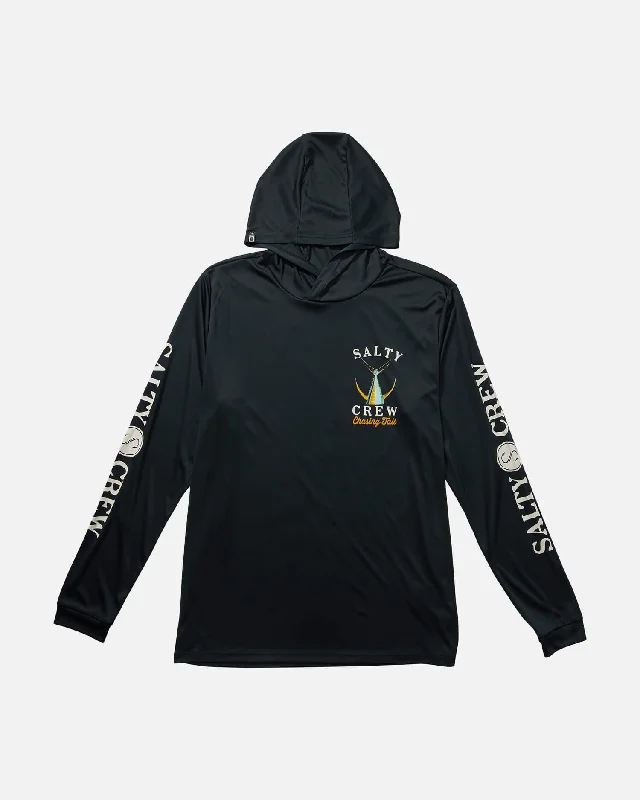 Men's Graphic - Printed Casual Shirts with Pop - Culture References for a Fun and Stylish LookTailed Hood Sunshirt - Navy Men's Graphic - Printed Casual Shirts with Pop - Culture References for a Fun and Stylish LookTailed Hood Sunshirt - Navy