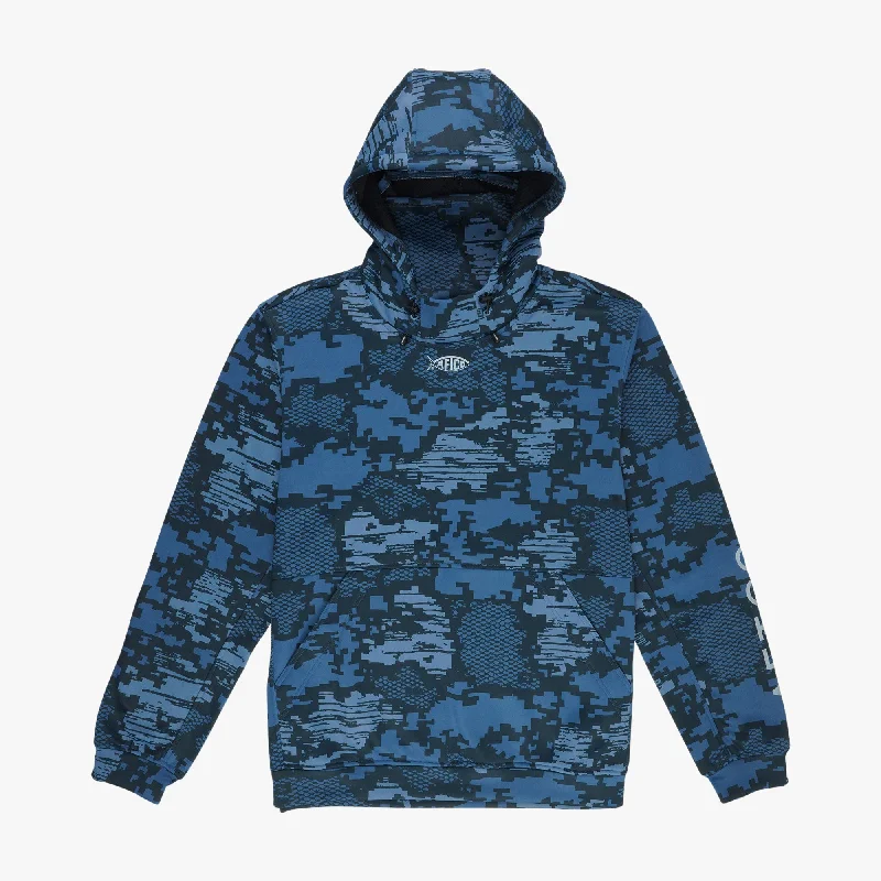 Men's Embroidered Detail Casual Shirts in Beige for a Touch of EleganceReaper Camo Sweatshirt