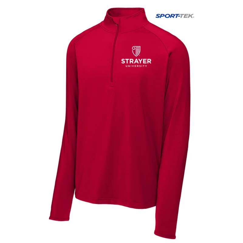 Men's Organic Cotton Casual Shirts with a Soft Handfeel for Everyday ComfortSTRAYER Sport-Tek® Sport-Wick® Stretch 1/4-Zip Pullover Deep Red Men's Organic Cotton Casual Shirts with a Soft Handfeel for Everyday ComfortSTRAYER Sport-Tek® Sport-Wick® Stretch 1/4-Zip Pullover Deep Red