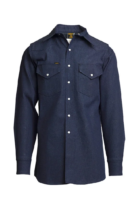 Men's Organic Cotton Casual Shirts with a Soft Handfeel for Everyday ComfortHeavy-Duty Welding Shirt | Non-FR | 10oz. Denim 100% Cotton Men's Organic Cotton Casual Shirts with a Soft Handfeel for Everyday ComfortHeavy-Duty Welding Shirt | Non-FR | 10oz. Denim 100% Cotton