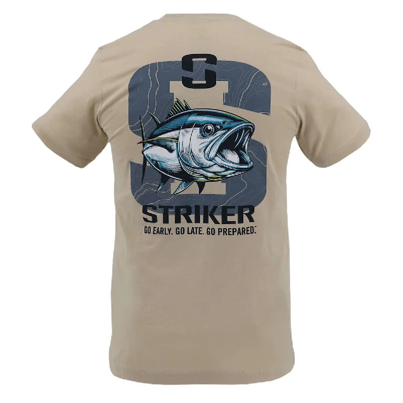 Men's Graphic - Printed Casual Shirts with Pop - Culture References for a Fun and Stylish LookTuna Tee - Tan
