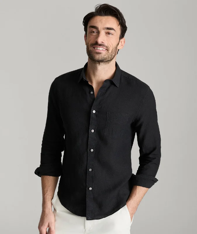 Men's Linen Blend Casual Shirts with Roll - Up Sleeves for a Summer Beach LookWrinkle-Resistant Linen Vin Santo Shirt Men's Linen Blend Casual Shirts with Roll - Up Sleeves for a Summer Beach LookWrinkle-Resistant Linen Vin Santo Shirt