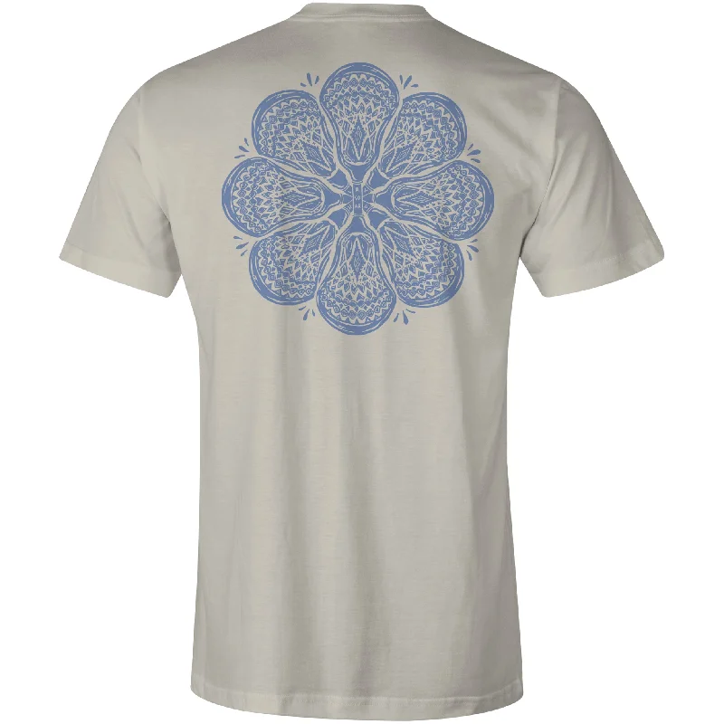 Men's Button - Down Oxford Casual Shirts in Crisp White for a Classic and Versatile StyleWomens Boho Lacrosse T-Shirt - Natural