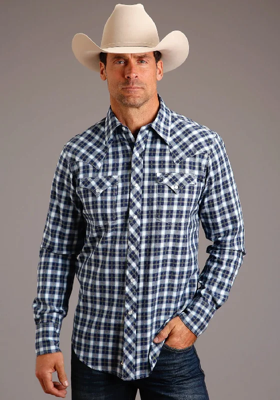 Men's Shearling - Lined Collar Casual Shirts in Brown for a Rustic and Warm AppealStetson Mens Twill Dobby Blue 100% Cotton L/S Shirt Men's Shearling - Lined Collar Casual Shirts in Brown for a Rustic and Warm AppealStetson Mens Twill Dobby Blue 100% Cotton L/S Shirt