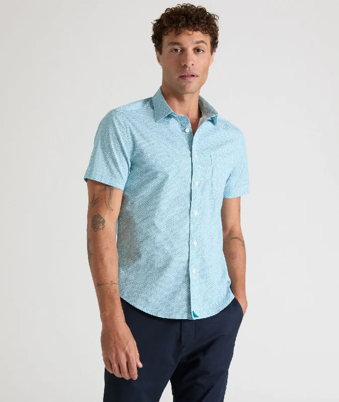 Men's Slim - Fit Printed Floral Casual Shirts in Pastel Colors for a Spring - Inspired VibeStretch Cotton Short-Sleeve McCoy Shirt Men's Slim - Fit Printed Floral Casual Shirts in Pastel Colors for a Spring - Inspired VibeStretch Cotton Short-Sleeve McCoy Shirt