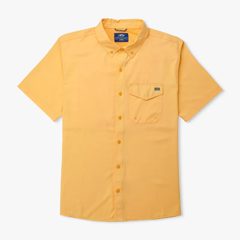 Men's Slim - Fit Printed Floral Casual Shirts in Pastel Colors for a Spring - Inspired VibePalomar SS Vented Fishing Shirt
