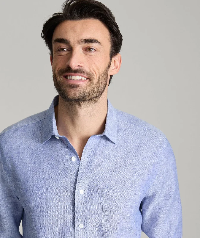 Men's Linen Blend Casual Shirts with Roll - Up Sleeves for a Summer Beach LookWrinkle-Resistant Linen Vin Santo Shirt Men's Linen Blend Casual Shirts with Roll - Up Sleeves for a Summer Beach LookWrinkle-Resistant Linen Vin Santo Shirt
