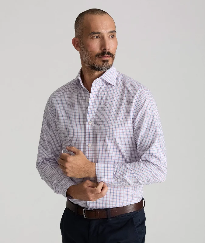 Men's Stretch - Fabric Casual Shirts in Navy Blue for a Comfortable and Flexible FitWrinkle-Free Dress Shirt Men's Stretch - Fabric Casual Shirts in Navy Blue for a Comfortable and Flexible FitWrinkle-Free Dress Shirt