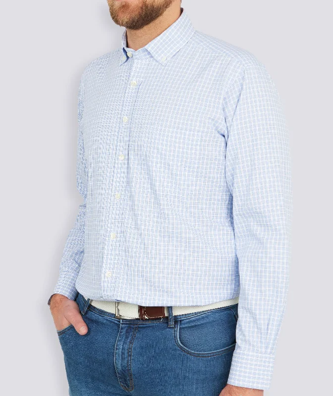 White / Luxe Blue