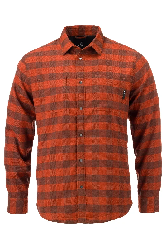 Men's Stretch - Fabric Casual Shirts in Navy Blue for a Comfortable and Flexible FitLassen Fleece Lined Flannel Men's Stretch - Fabric Casual Shirts in Navy Blue for a Comfortable and Flexible FitLassen Fleece Lined Flannel