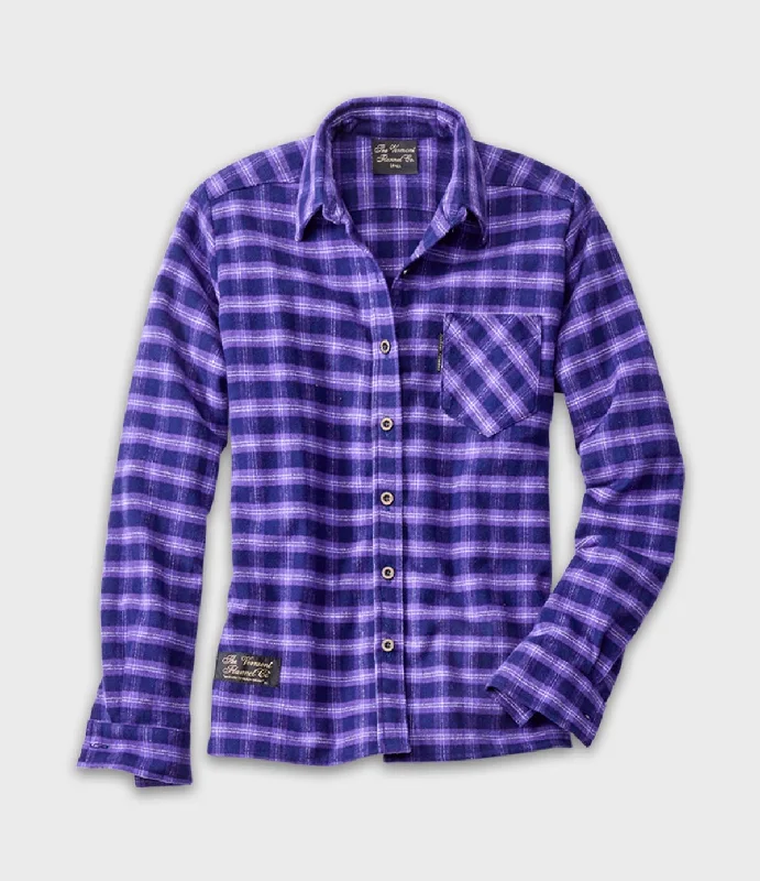 Men's Moisture - Wicking Performance Fabric Casual Shirts for Outdoor ActivitiesWomen's Classic Flannel Shirt - Purple Maze Men's Moisture - Wicking Performance Fabric Casual Shirts for Outdoor ActivitiesWomen's Classic Flannel Shirt - Purple Maze