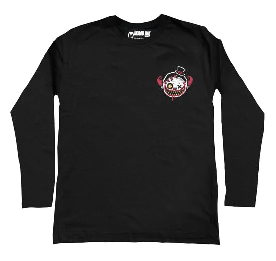 Men's Sustainable Recycled Material Casual Shirts for Eco - Conscious ConsumersKlown Logo Men Long Sleeve Tshirt Men's Sustainable Recycled Material Casual Shirts for Eco - Conscious ConsumersKlown Logo Men Long Sleeve Tshirt