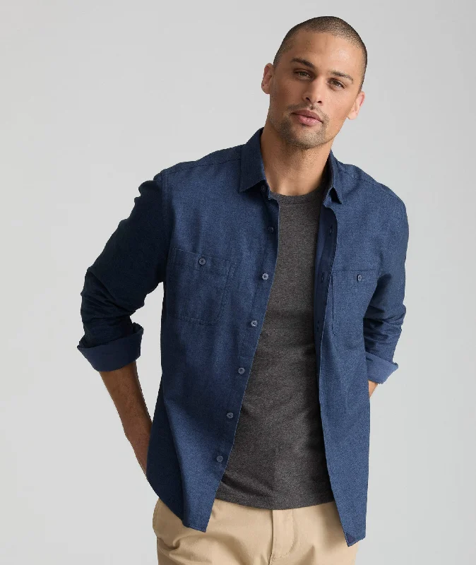 Men's Graphic - Printed Casual Shirts with Pop - Culture References for a Fun and Stylish LookFlannel Hemsworth Shirt