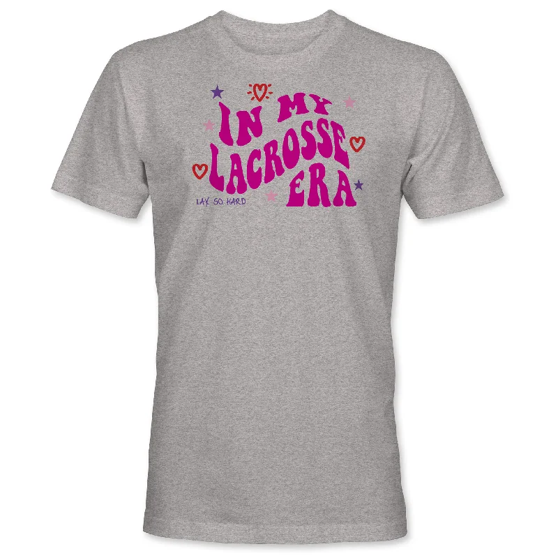 Men's Thermal - Lined Casual Shirts in Black for Added Warmth in Cold WeatherGirls Lacrosse Era T-Shirt - Gray
