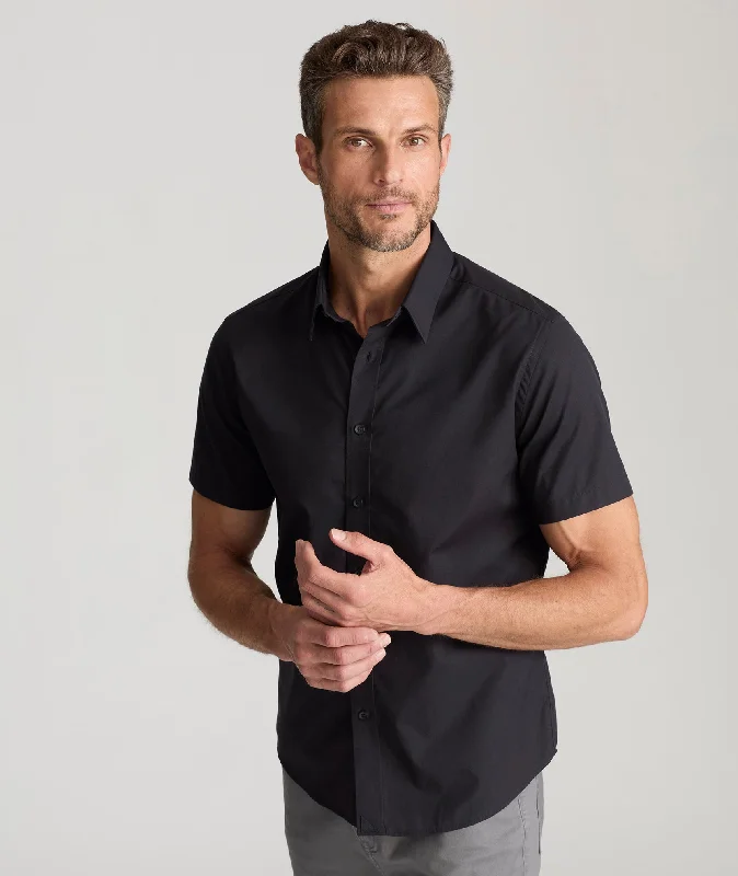 Men's Organic Cotton Casual Shirts with a Soft Handfeel for Everyday ComfortClassic Short-Sleeve Coufran Shirt
