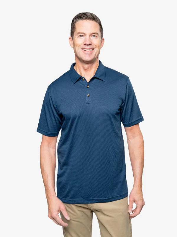 Men's Organic Cotton Casual Shirts with a Soft Handfeel for Everyday ComfortInsect Shield Men's Airflow Short Sleeve Polo Shirt