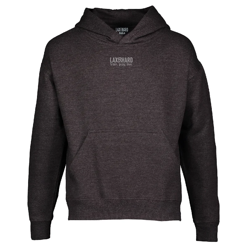 Men's Graphic - Printed Casual Shirts with Pop - Culture References for a Fun and Stylish LookBoys Lacrosse Hoodie - Graphite