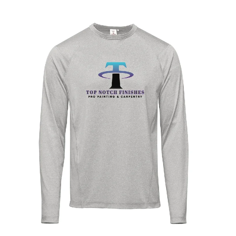 Men's Long - Line Oversized Casual Shirts in Dark Gray for a Relaxed and Modern LookStormtech Men's Volante H2X-DRY L/S Tee, Full Color Men's Long - Line Oversized Casual Shirts in Dark Gray for a Relaxed and Modern LookStormtech Men's Volante H2X-DRY L/S Tee, Full Color