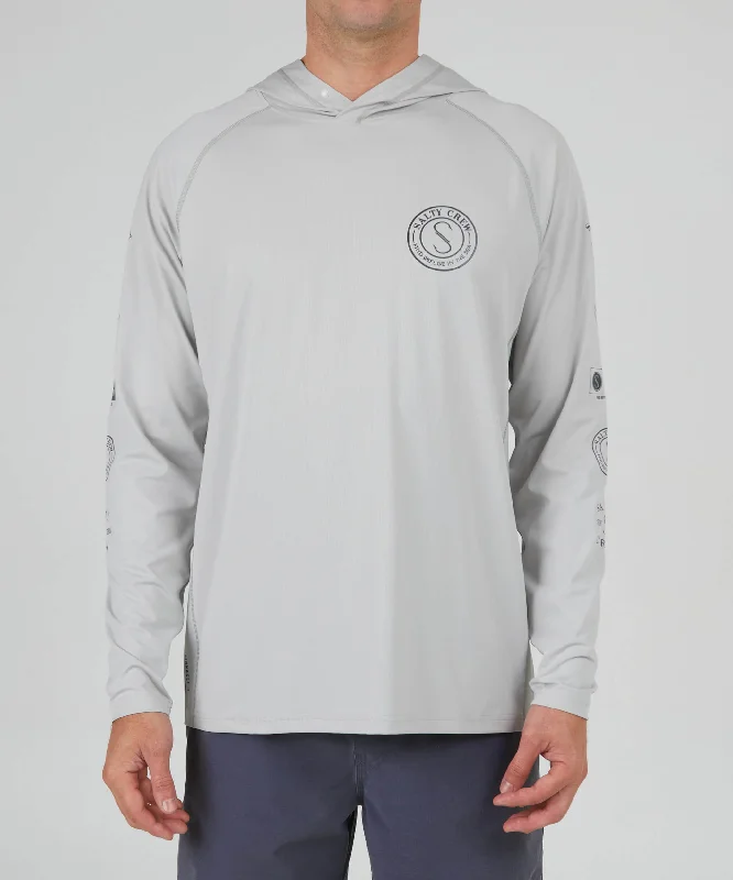 Men's Thermal - Lined Casual Shirts in Black for Added Warmth in Cold WeatherPalomar 2 Pinnacle Hood - Grey Men's Thermal - Lined Casual Shirts in Black for Added Warmth in Cold WeatherPalomar 2 Pinnacle Hood - Grey