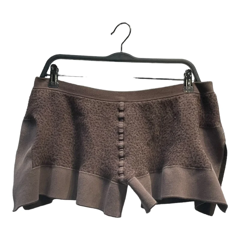 Men's pleated front twill shorts for a classic and sophisticated appearanceRick Owens/Shorts/L/Cotton/BRW/