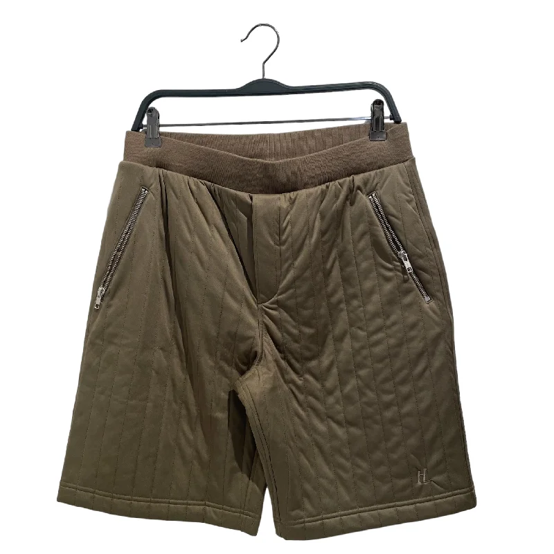 Men's elastic waistband lounge shorts for lazy weekends at homeHelmut Lang/Shorts/M/Nylon/GRN/PUFFER SHORTS Men's elastic waistband lounge shorts for lazy weekends at homeHelmut Lang/Shorts/M/Nylon/GRN/PUFFER SHORTS