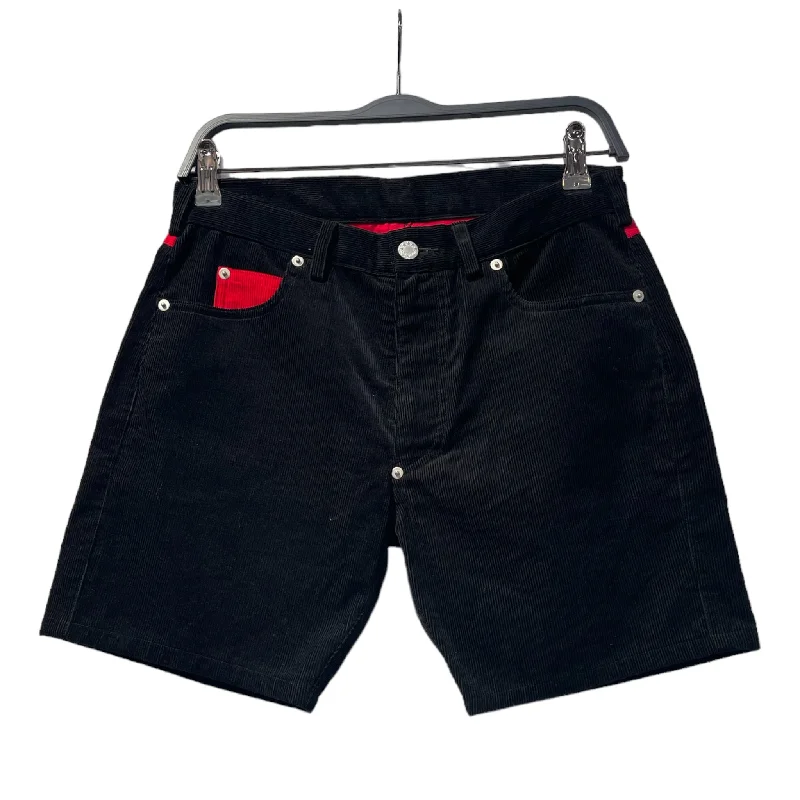 Men's breathable cotton athletic shorts for intense workoutsMARTIN KEEHN/Shorts/30/Corduroy/BLK/ Men's breathable cotton athletic shorts for intense workoutsMARTIN KEEHN/Shorts/30/Corduroy/BLK/