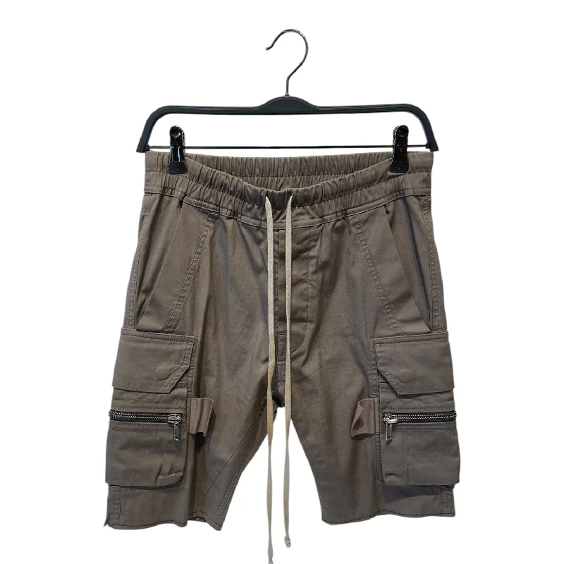 Men's camo print cargo shorts for outdoor adventuresRick Owens/Shorts/46/Cotton/KHK/PHLEGETHON S/S 21