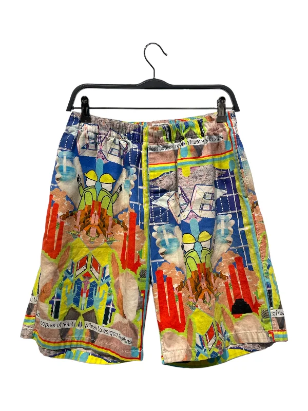 Men's neon - colored athletic shorts for high - visibility workoutsC.E(CAV EMPT)/Shorts/L/Cotton/MLT/All Over Print/all over print short Men's neon - colored athletic shorts for high - visibility workoutsC.E(CAV EMPT)/Shorts/L/Cotton/MLT/All Over Print/all over print short