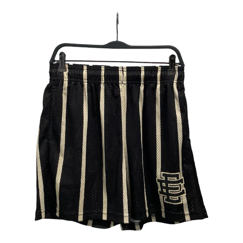 Men's floral print silk blend shorts for a unique night - out lookEric Emanuel/Shorts/M/Polyester/MLT/