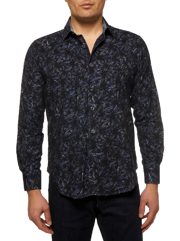 Men's Button - Down Oxford Casual Shirts in Crisp White for a Classic and Versatile StyleANTI MATTER LONG SLEEVE BUTTON DOWN SHIRT Men's Button - Down Oxford Casual Shirts in Crisp White for a Classic and Versatile StyleANTI MATTER LONG SLEEVE BUTTON DOWN SHIRT
