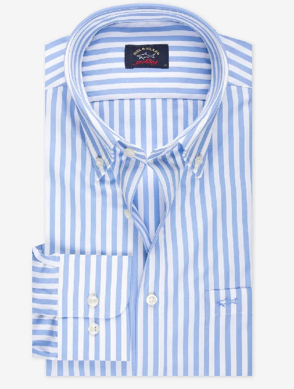 Men's Tailored Fit Checkered Casual Shirts in Multicolor for a Smart - Casual EnsembleButtondown Stripe Shirt Blue Men's Tailored Fit Checkered Casual Shirts in Multicolor for a Smart - Casual EnsembleButtondown Stripe Shirt Blue