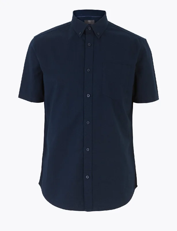 Men's Sustainable Recycled Material Casual Shirts for Eco - Conscious ConsumersPure Cotton Oxford Shirt Men's Sustainable Recycled Material Casual Shirts for Eco - Conscious ConsumersPure Cotton Oxford Shirt