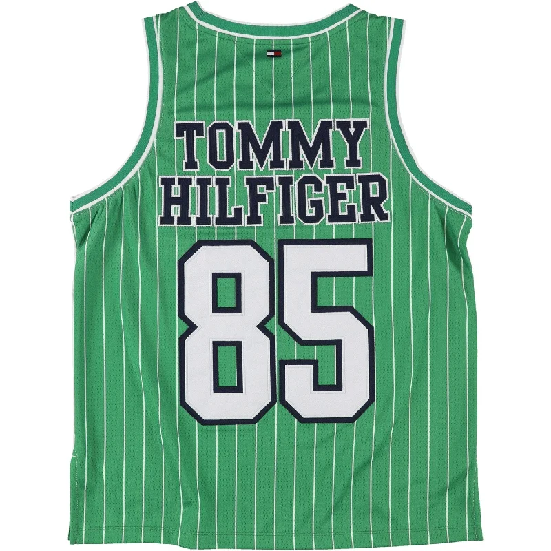 Men's Long - Line Oversized Casual Shirts in Dark Gray for a Relaxed and Modern LookTommy Hilfiger Mens Boston Celtics Jersey, Green, Medium Men's Long - Line Oversized Casual Shirts in Dark Gray for a Relaxed and Modern LookTommy Hilfiger Mens Boston Celtics Jersey, Green, Medium
