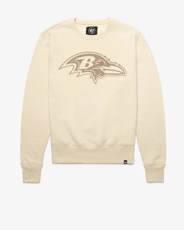 Men sweatshirt with a pocket for convenienceBALTIMORE RAVENS IMPRINT '47 HEADLINE CREW Men sweatshirt with a pocket for convenienceBALTIMORE RAVENS IMPRINT '47 HEADLINE CREW