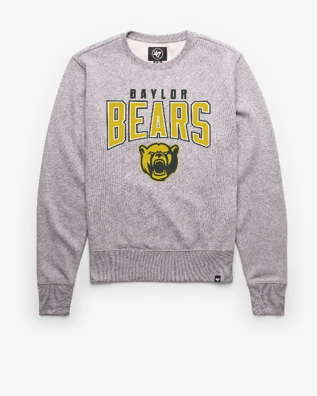 Plus - size men sweatshirt for a comfortable and stylish fitBAYLOR BEARS TEAM ELEMENTS ARCH '47 HEADLINE CREW Plus - size men sweatshirt for a comfortable and stylish fitBAYLOR BEARS TEAM ELEMENTS ARCH '47 HEADLINE CREW