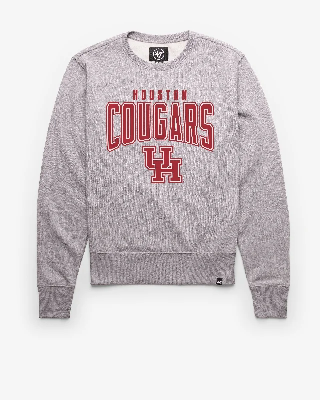 Fleece - lined men sweatshirt for extra warmth in winterHOUSTON COUGARS TEAM ELEMENTS ARCH '47 HEADLINE CREW Fleece - lined men sweatshirt for extra warmth in winterHOUSTON COUGARS TEAM ELEMENTS ARCH '47 HEADLINE CREW