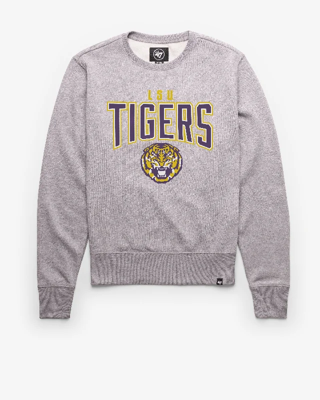 Luxury men sweatshirt made from high - end materialsLOUISIANA STATE TIGERS LSU TEAM ELEMENTS ARCH '47 HEADLINE CREW